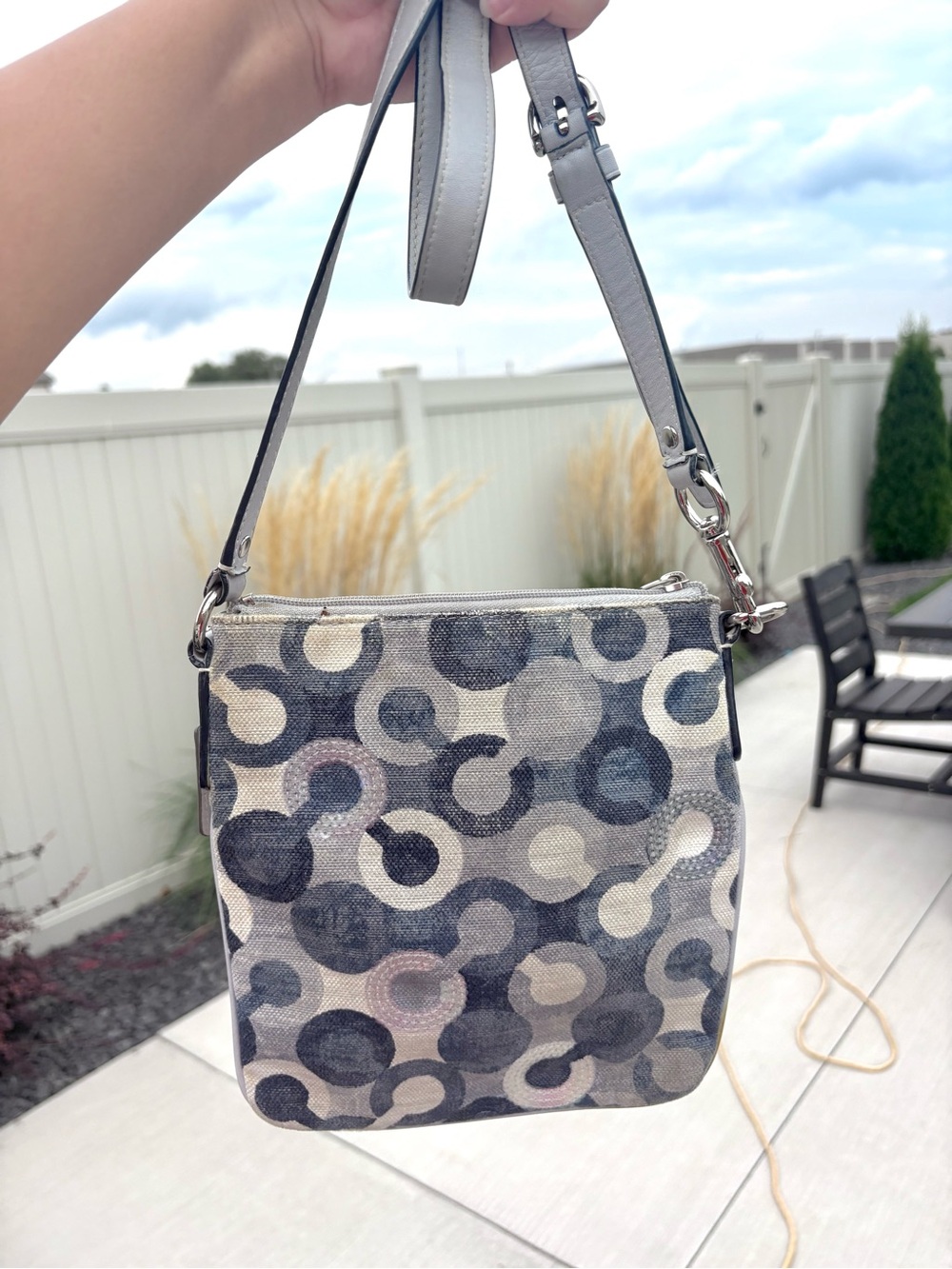 Coach Kristin Sequin Swingpack Bag - Picture 3 of 7